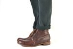 Derby Boot  |  Washed burgundy horse